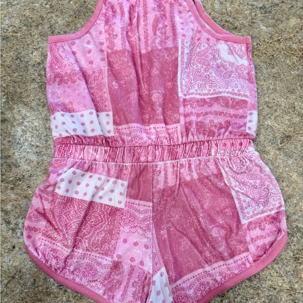 Girls Art Class Pajama Romper
